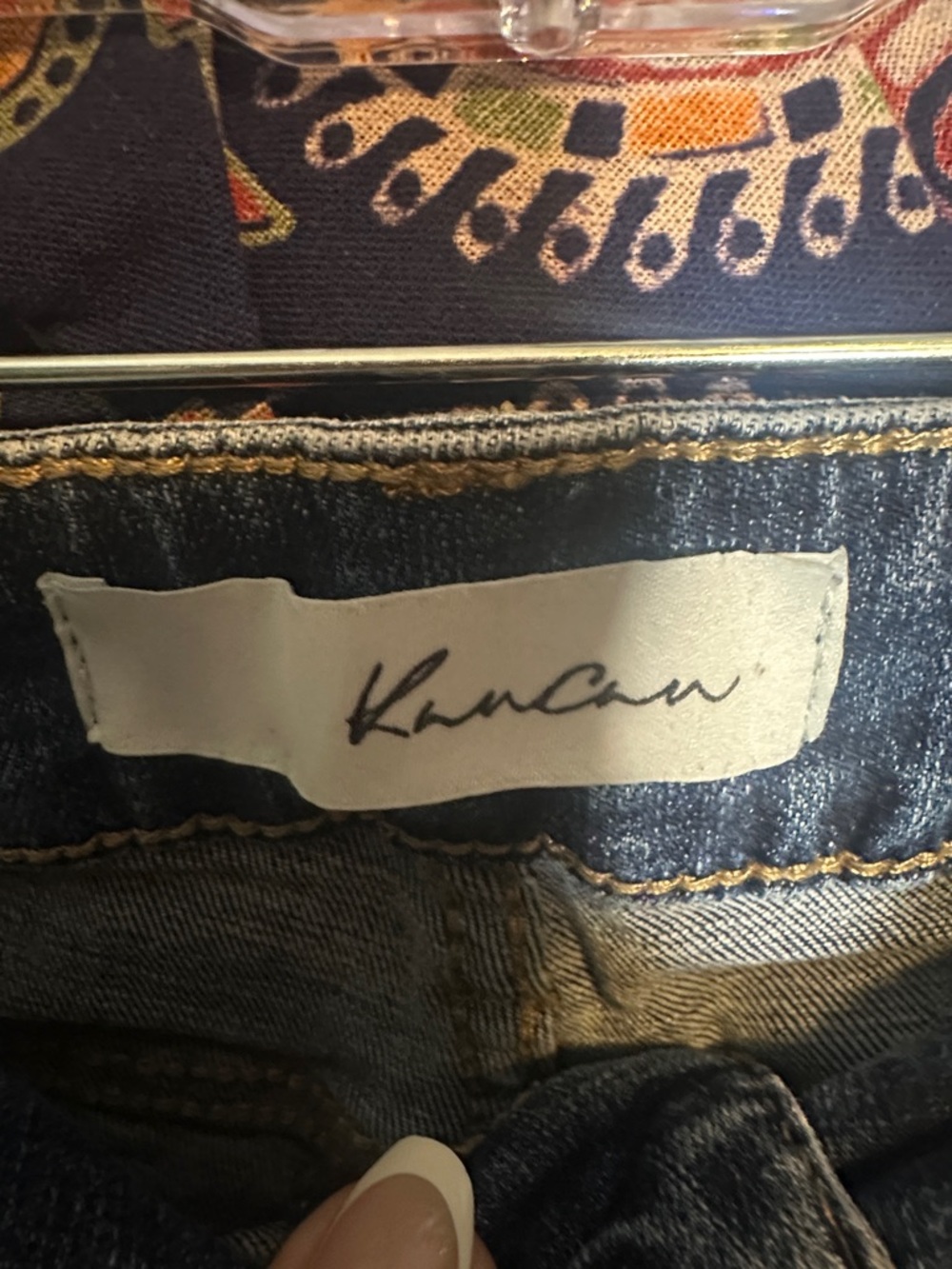 KanCan Dark Blue Distressed Skinny Jeans - Picture 6 of 11